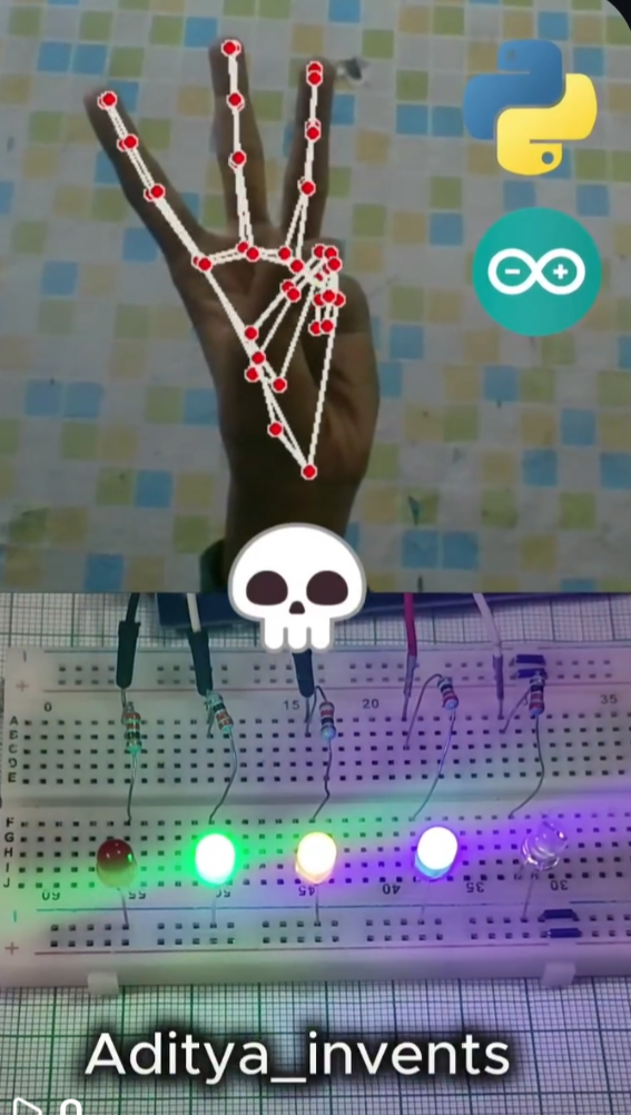 Finger Controlled LED
