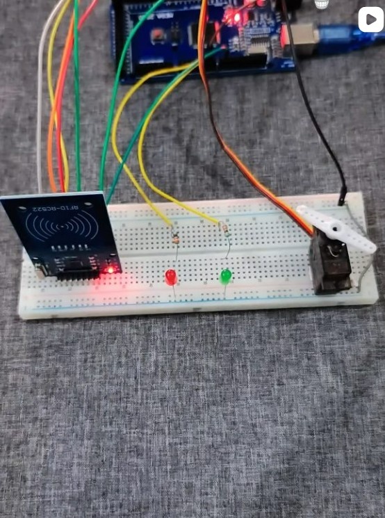 RFID with servo project