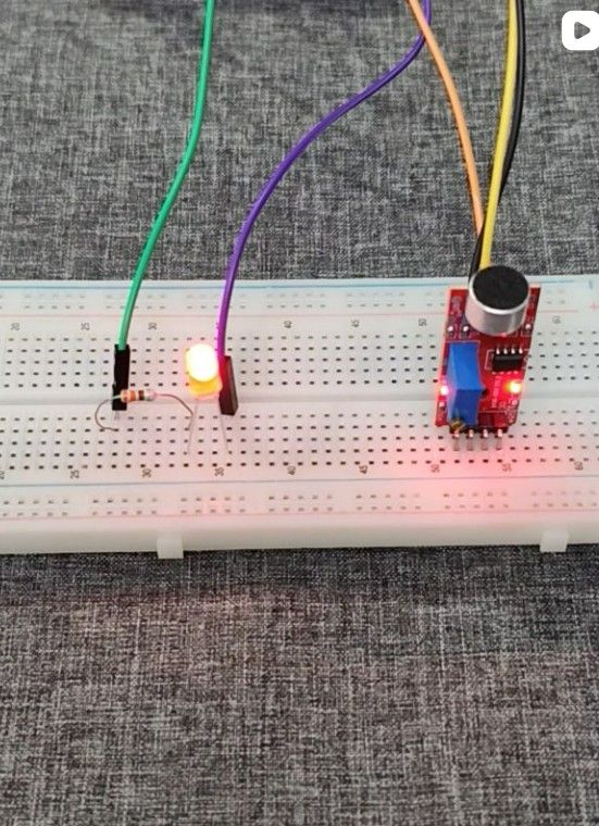 Clap controlled Led