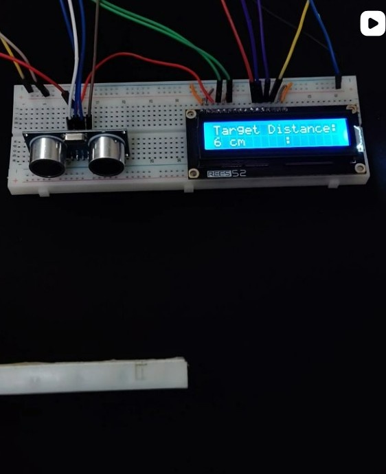 Distance measuring system arduino